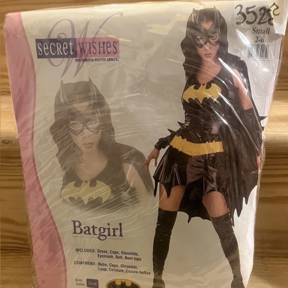 Secret Wishes Batgirl Costume for adults - Black and Yellow